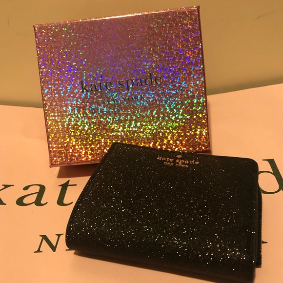 XSOLDX Kate Spade glitter crossbody bag + wallet - Picture 4 of 7